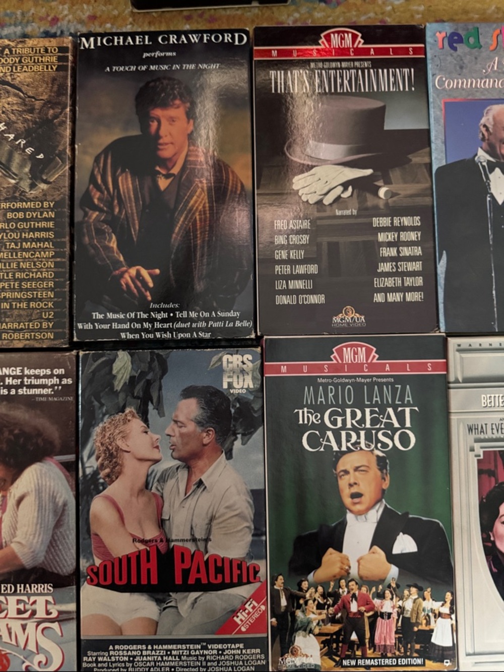 35 classic VHS movies - see photos for titles musicals drama concerts comedies - Picture 5 of 9